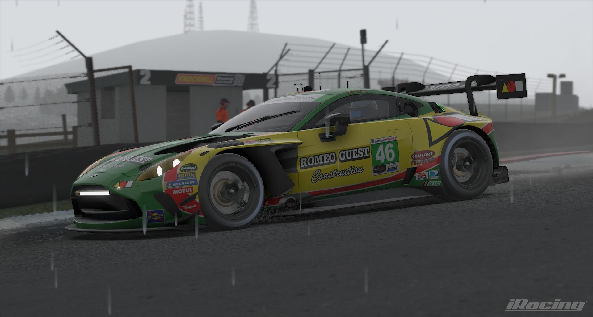 Preview of Carl Long Romeo Guest Aston Martin GT3 - IMSA by Dustin William Owen Dawes