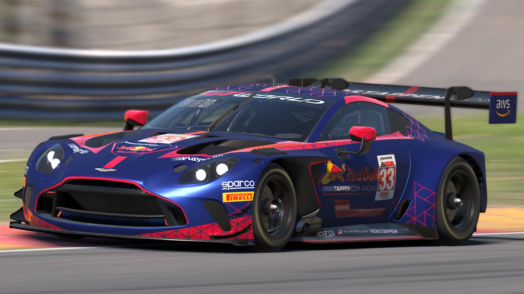 Preview of Verstappen.com Racing Aston Martin Vantage AMR GT3 EVO by Yicheng Miao