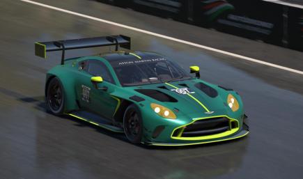 Aston Martin Racing Vantage GT3 EVO - Press Livery - iRacing Pro Placards