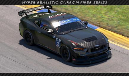 Ford Mustang GT4 Hyper Realistic Carbon Fiber Shader