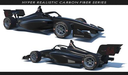 dallara IL-15 Hyper Realistic Carbon Fiber Shader