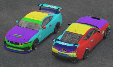 Mustang GT4 Colors