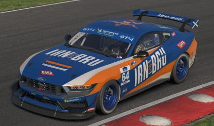 Ford Mustang GT4 Irn Bru
