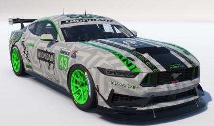 LaCie MouSe Racing Division Ford Mustang GT4