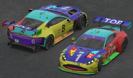 Aston Martin GT3 Colors