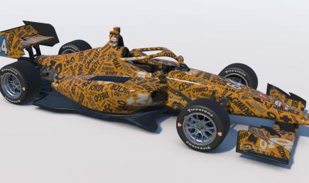 Dallara IL 15 md30 nube nombres naranja
