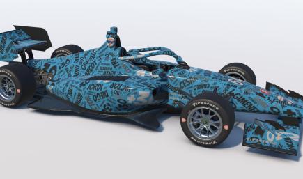 Dallara IL 15 md30 nube nombres azul
