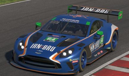 Aston Martin GT3 Irn Bru IMSA