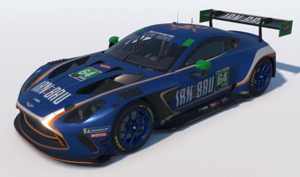 Aston Martin GT3 Irn Bru IMSA