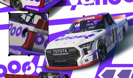 2025 Corey Heim Yahoo Tundra No Num