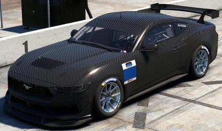 Carbon Fibre Ford Mustang GT4