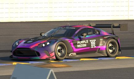 Purple Reign Motorsports Aston Martin GT3