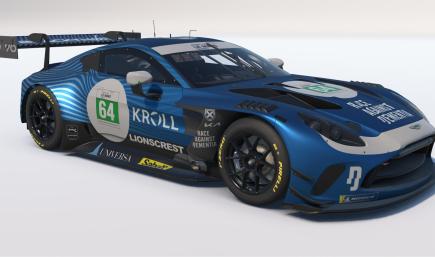 Ecurie Ecosse Blackthorn Aston Martin GT3 EVO for the 2025-26 Asian Le Mans Series