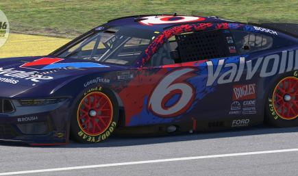 Mark Martin 1998 Valvoline All Blue Fictional