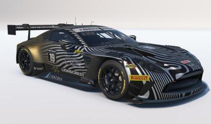 Blackthorn Car #19 for the 2025 British GT3 season