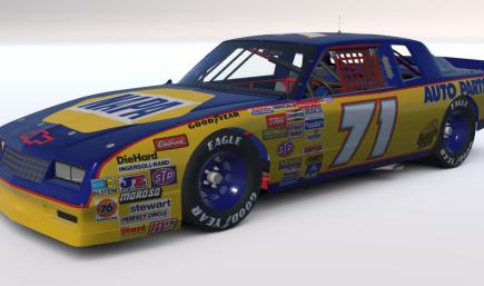 NAPA Auto Parts 1987 Chevrolet Monte Carlo (Custom Number)