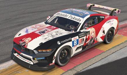 Marin Kitagawa GR Ford Mustang GT4