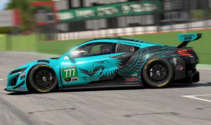 ACURA NSX GT3 EVO VELOCITY SIMSPORTS ACADEMY (READ DESCRIPTION)