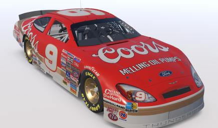 Bill Elliot Coors Ford Thunderbird Gen4
