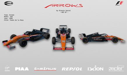 Arrows A20 - Pedro de la Rosa - 1999