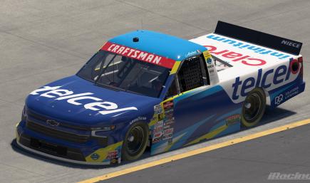 2025 Andres Perez de Lara Telcel Chevrolet Silverado RST (No Numbers)