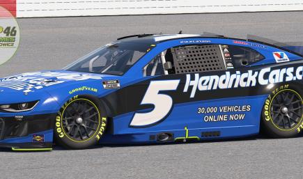 Kyle Larson HendrickCars.com NO#