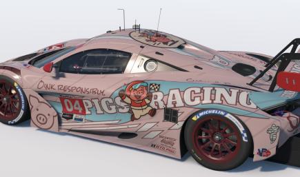THE pigs racing paintjob