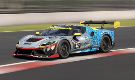 WormPaints X DedHed - Shark - Ferrari 296 Challenge