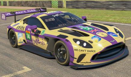 Genesis We Cant Dance Aston Martin Vantage GT3 EVO