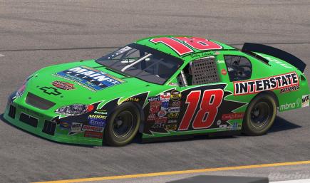 2005 Bobby Labonte #18 Main St Getty Interstate Batteries