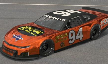 Late Model Stock Car ROGUE ORANGE