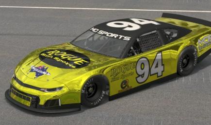 Late Model Stock Car ROGUE YELLOW
