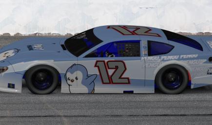 Pudgy Penguins Pengu SLM (Ricky Stenhouse Jr 2025 Cup Livery)