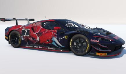 Ferrari 296 GT3 - Toro Rosso STR3