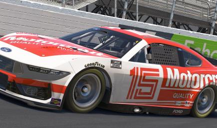 Ricky Rudd 1986 Motorcraft FORD NexGen CUSTOM NUMBER