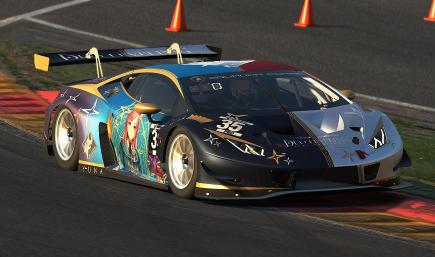 Yuki & Yuna DuoLeveling vTuber Lamborghini Huracan GT3 EVO