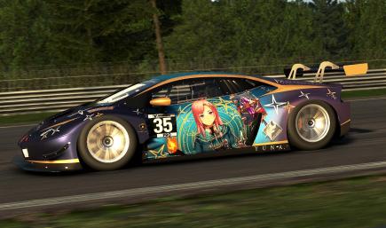 Yuna (DuoLeveling vTuber) Lamborghini Huracan GT3 EVO