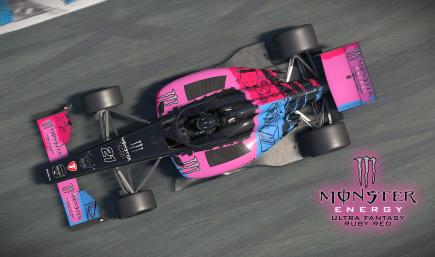 Monster Energy Ultra Fantasy Ruby Red
