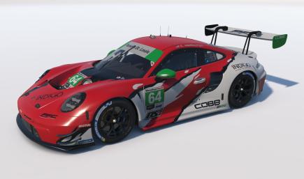 Chris Hamilton Porsche 911 GT3 R (992) car