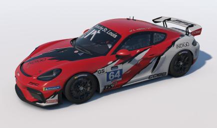 Chris Hamiltons Porsche 718 GT4 CS MR Car