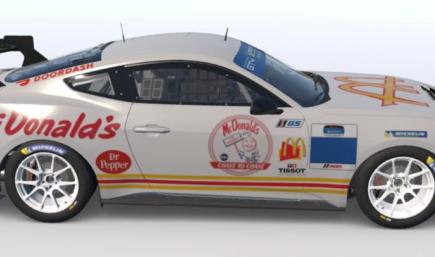 Ford Mustang GT4 - McDonalds Throwback