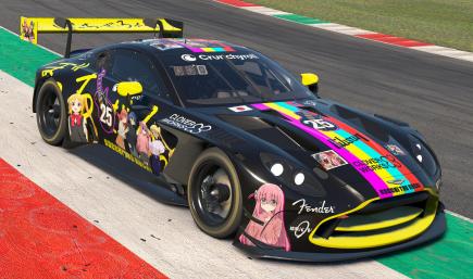 Bocchi The Rock! Aston Martin Vantage GT3 EVO