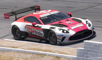 Tinder Aston Martin Vantage GT3 EVO
