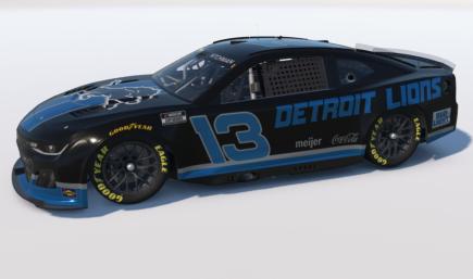 Detroit Lions Motor City Muscle #13 Chevrolet