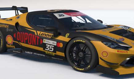 Dupont/Cintas/Citgo Ferrari 296 Challenge