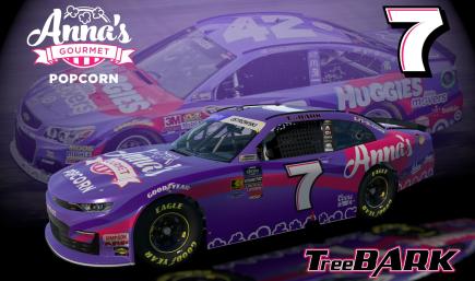 Treebark 2025 Annas Popcorn Xfinity Chevrolet