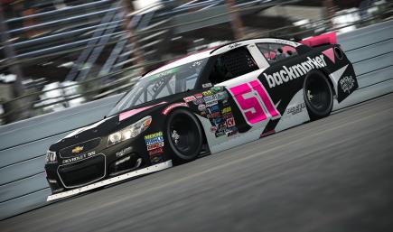 #51 Backmarker Breast Cancer Awareness - Arca Chevy SS - Tom Wetmore