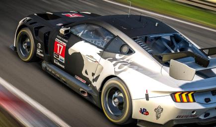 White Horse Ford Mustang GT3