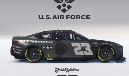 2025 Bubba Wallace Air Force B52 Toyota Camry No Num