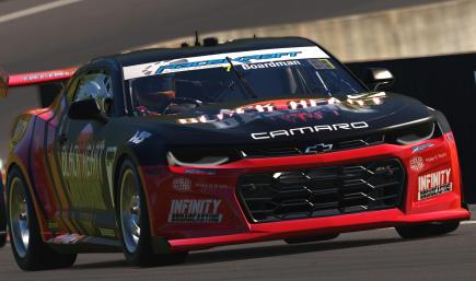 #7 Black Heart Designs STP Retro Camaro